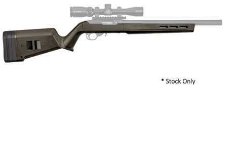 Magpul Industries Hunter X-22 Stock Fits Ruger® 10/22® Drop-In Design OD Green Finish MAG548-ODG
