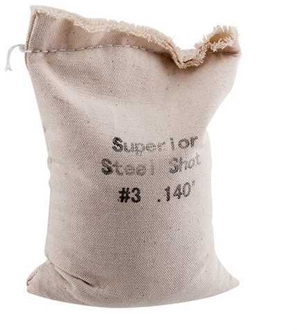 Ballistic Products Superior Steel Shot #3, 10Lb Bag, .140"