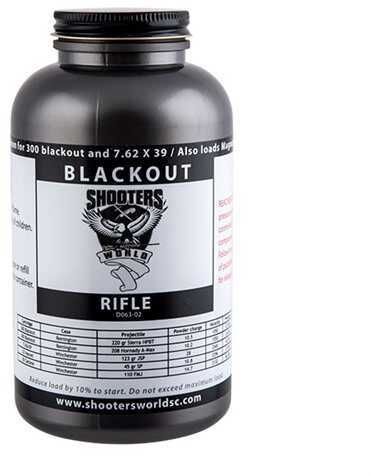Shooters World Propellants Blackout Smokeless Powder 1 Lb By Lovex