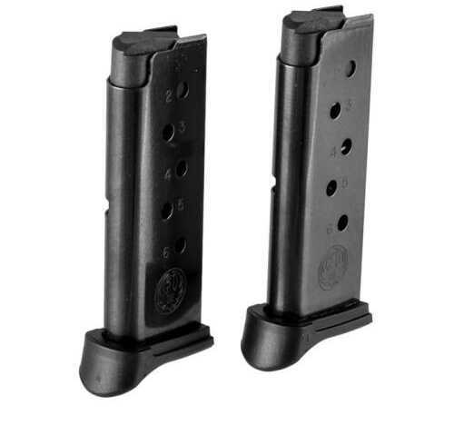 Ruger Mag LCP 380ACP 6Rd Value Pack 90643|Two MAGAZINES