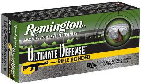 223 Rem 62 Grain PSP Bonded 20 Rounds Remington Ammunition