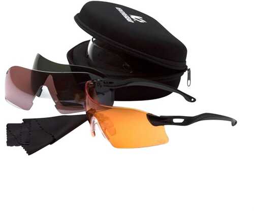 Pyramex Venture Gear Dropzone Shooting Glasses Eyewear Kit With Four Lenses
