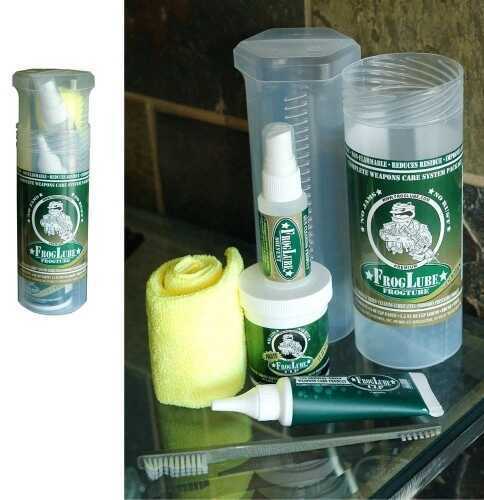 FrogLube System Kit FrogTube with 1oz Solvent/ 4oz CLP Paste/ 1.5oz CLP Squeeze Tube/ Brush & Towel 15200