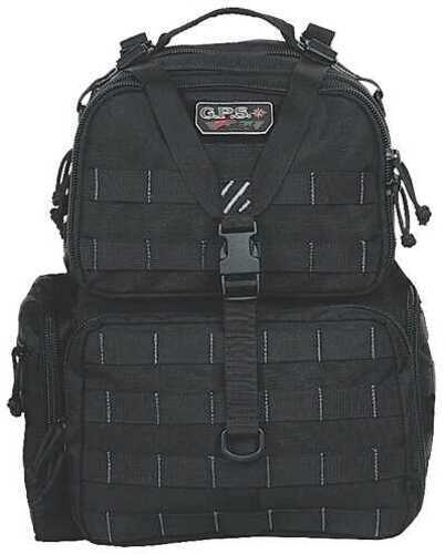 G.P.S. Tactical Range Backpack Black GPS-T1612BPB