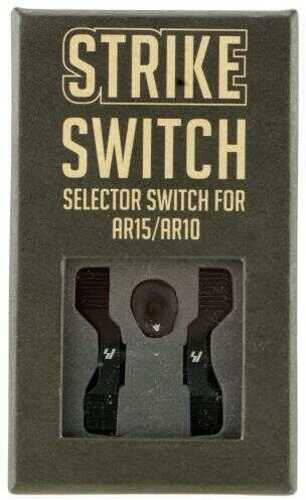 Strike Industries Switch Safety Selector Ambidextrous Fits AR-15 Black SI-AR-S-SS-BK