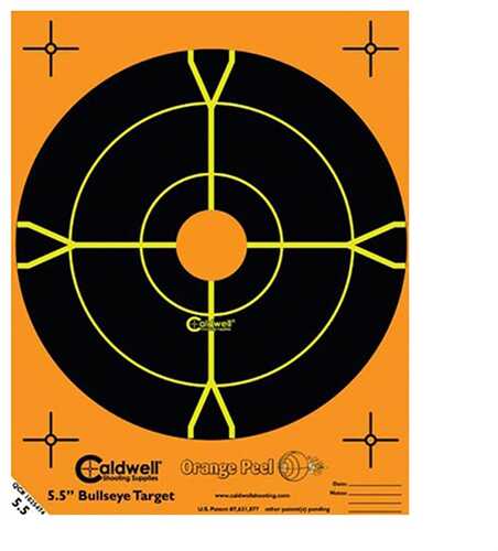 5.5 Orange Peel Bullseye Target Pack-img-0