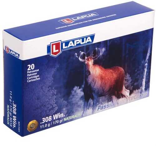 308 Win 170 Grain Solid 20 Rounds Lapua Ammunition 308 Winchester