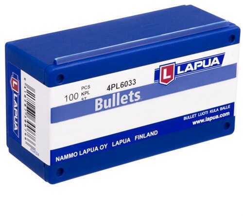Lapua .30 Caliber 150 Grain Mega Reloading Bullets, 100 Per Box Md: LAP4PL7057