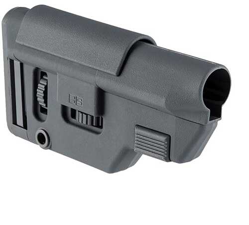Collapsible Precision Stock 556 Wolf Grey-img-0