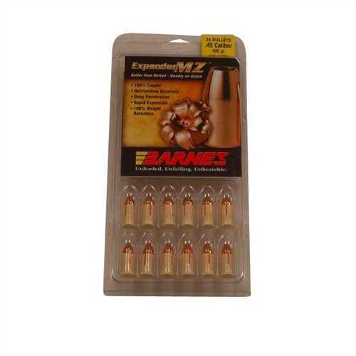 Barnes 45 Caliber Black Powder Expanding Muzzleloading Sabot 195 Grain 24/Pack Md: 40052