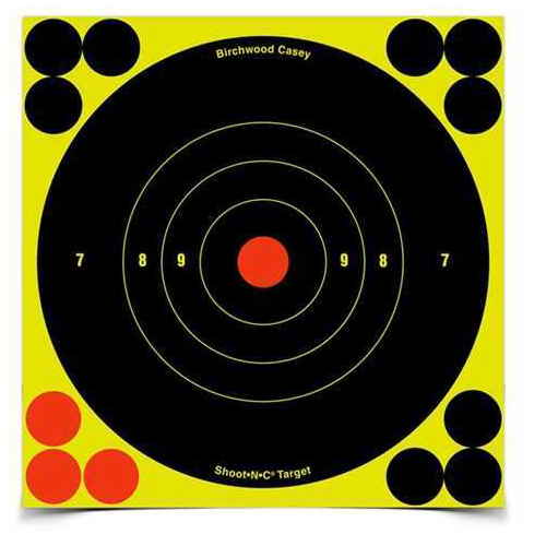 Shoot-N-C 6 Bulls-Eye Target 60 Sheet Pack-img-0