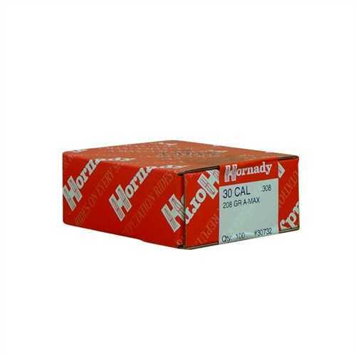 Hornady Amx Bullets 30 Caliber .308 208G 100