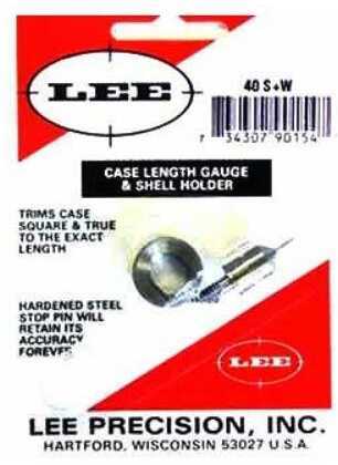 Lee 90154 Case Length Gauge w/Shell Holder 2 Piece 40 Smith & Wesson .40