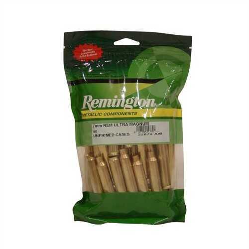Remington Rifle Brass 22870 7MM Ultra Magnum 50 Per Bag