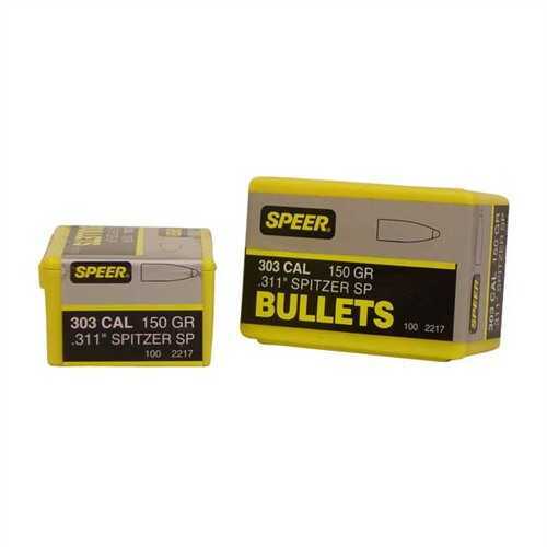 Speer Bullet 303 Caliber 150 Grains SP .311" 100/Box