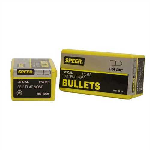 Speer Bullet 32 Caliber 170 Grains FN SP .321" 100/Box