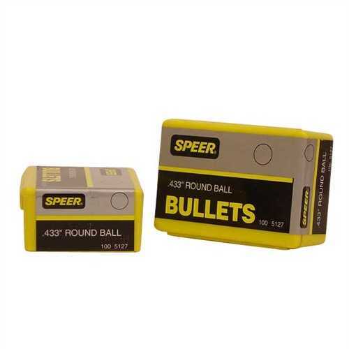 Speer Bullet Muzzle Loader Round Ball .433
