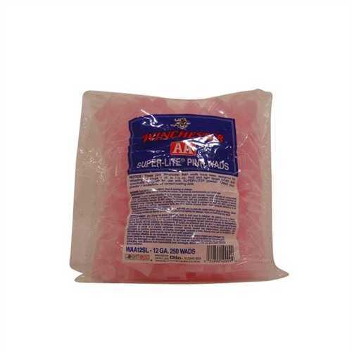 Winchester Wads 12 Gauge 1-1 1/8 Oz Pink 500/Box Md: WAA12SL