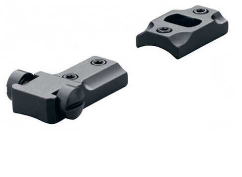 Leupold Std Two-Piece Base Browning X-Bolt, Matte Finish Machined Steel Construction - Front accepts Dovetail Ring - Rea