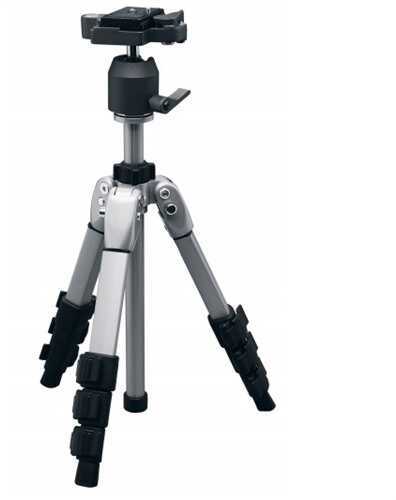 Leupold Compact Tripod The 4-Section legs Extend To 31.5" And Collapse Mere 15" - Adjustable Ball Head With Quick R