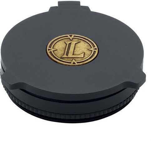 Leupold 59055 Alumina Flip-Back Lens Cover Standard EP Screw On Aluminum Black Matte