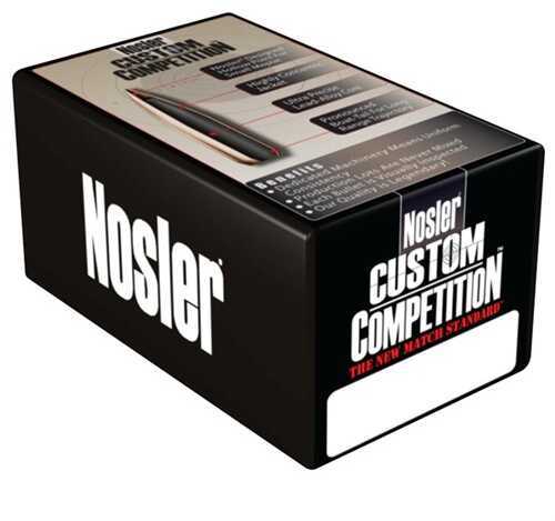Nosler .224 Caliber 77 Grain Boat Tail HP With Cannelure Custom Competition 250 Count