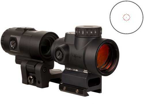 1X25 MRO? HD Combo Set; 68 MOA Reticle W/ 2.0 MOA Dot