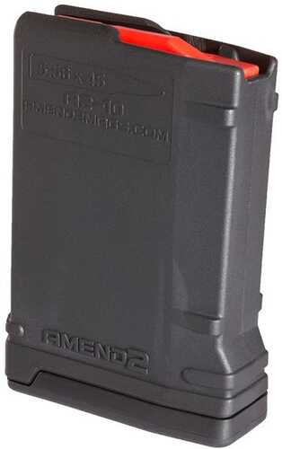 Amend2 AR-15 Polymer Magazine Mod-2 Model - 10/Rd Black