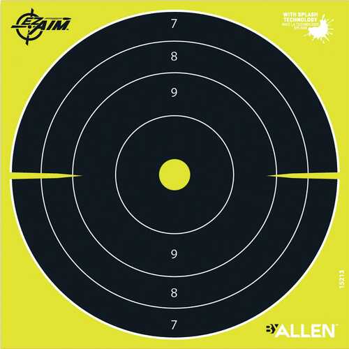 Allen EZ Aim Non-Adhesive Splash Bullseye 8x8- 25/ct