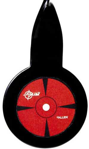 EZ-Aim Deflector Resetting Spinner Target System 16"W x 22.25"H Black/Red