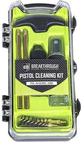Breakthrough Clean Technologies Vision Series Pistol Cleaning Kit .40 Cal And 10mm