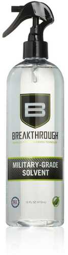 Breakthrough Clean Technologies Military Grade Solvent 16 Oz Trigger Spray Bottle Clear