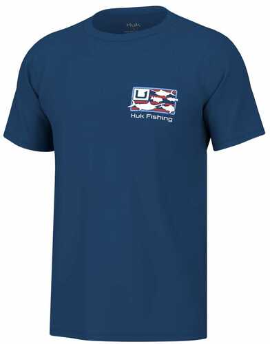 Huk Trophy Flag Short Sleeve Shirt Set Sail Xl-img-0