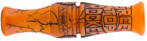 Zink Green Top Rocker Duck Mouth Call Orange Marbleade
