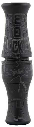 Zink Green Top Rocker Duck Mouth Call Black Stealth