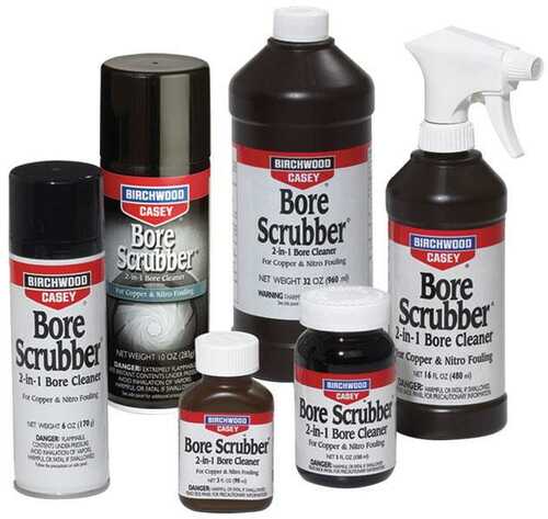 Birchwood Casey Bore Scrubber 2-In-1 Cleaner - 5 Oz