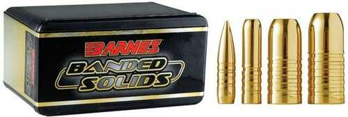 Barnes Banded Solid Bullets 9.3mm .366" 250 Gr BND SLD RN 50/ct