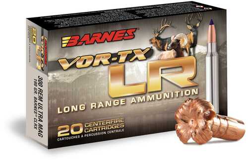Barnes VOR-Tx Long Range Rifle Ammunition 6.5 prc 127 Gr LRX 20/ct