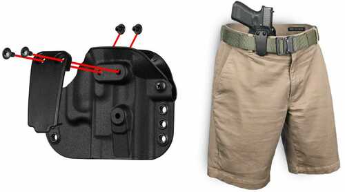 G-Code Paradigm Universal Fit Holster For Medium/Large Frames Black Ambi