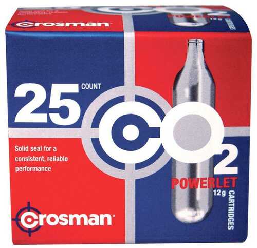 Crosman Powerlet 12g Co2 Cartridges 25/ct-img-0