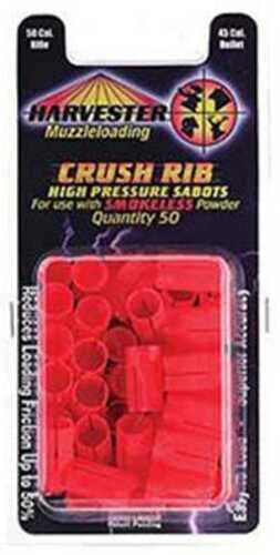 Harvester Muzzleloader 50 Cal. Crush Rib Sabots Fit 45 Bullets (Smokeless) 50/Pk