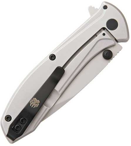 Bear & Son Framelock Assisted Opener Folding Knife 2-7/8" Drop Point Blade Stainless Steel