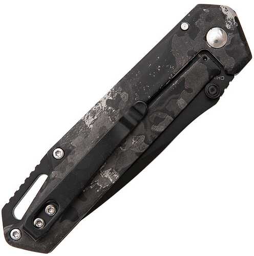 Bear & Son Brisk 3.0 Medium Folding Knife 2-7/8" Drop Point Blade Midnight Camo
