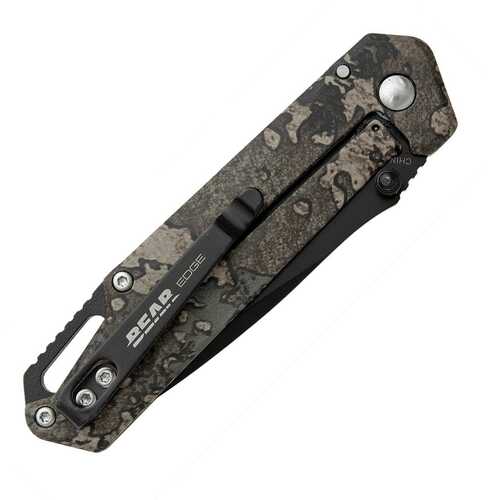 Bear & Son Brisk 3.0 Medium Folding Knife 2-7/8" Drop Point Blade TrueTimber Strata Camo