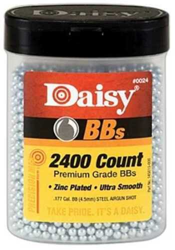 Daisy PrecisionMax .177 BB Zinc-Plated Steel 2400/ct Bottle