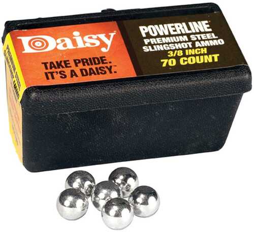 Daisy Powerline 3/8" Steel Slingshot Ammo 70/ct-img-0