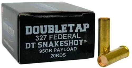 Double Tap Snakeshot Handgun Ammunition .327 Fed Mag 95Gr #9 1000 Fps 20/ct