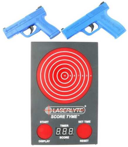 Laserlyte Score Tyme Trainer Target Versus Kit Wit-img-0