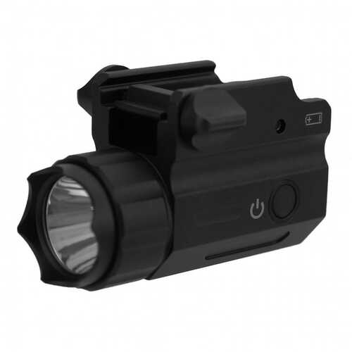 Tacfire 360 Lumen Compact Pistol Flashlight Black