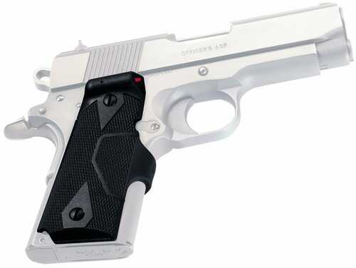 Crimson Trace Semi-Automatic Lasergrip - 1911 Officer/Defender/Compact Front Activation Green
